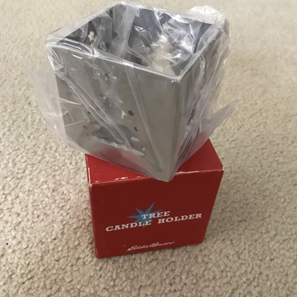 Eddie Bauer Tree Candle Holder - NEW